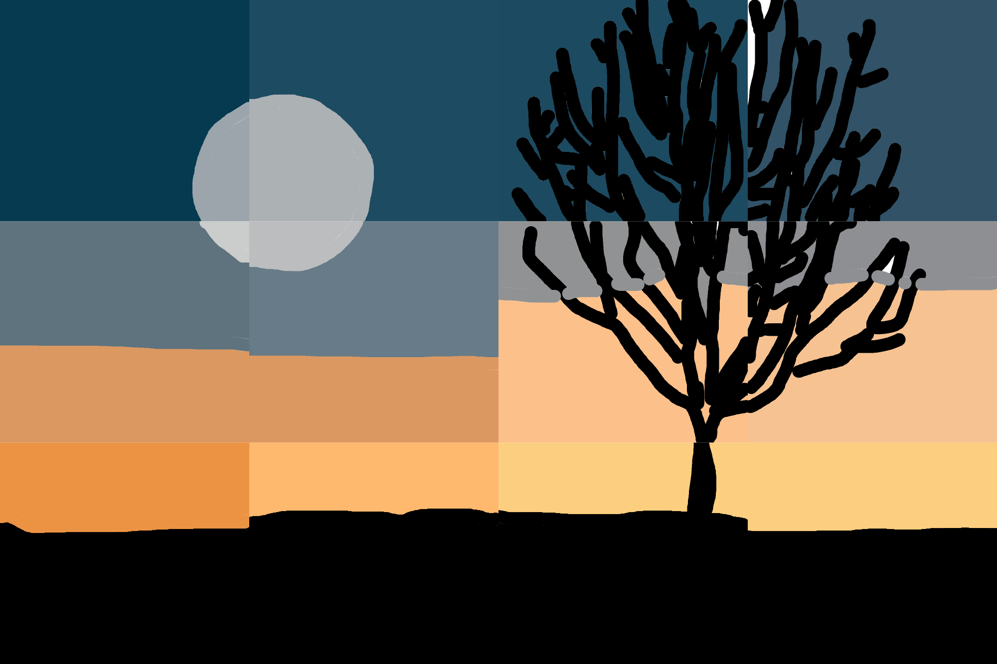 Twilight Silhouettes