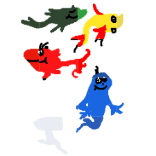 Whimsical Fish Dance