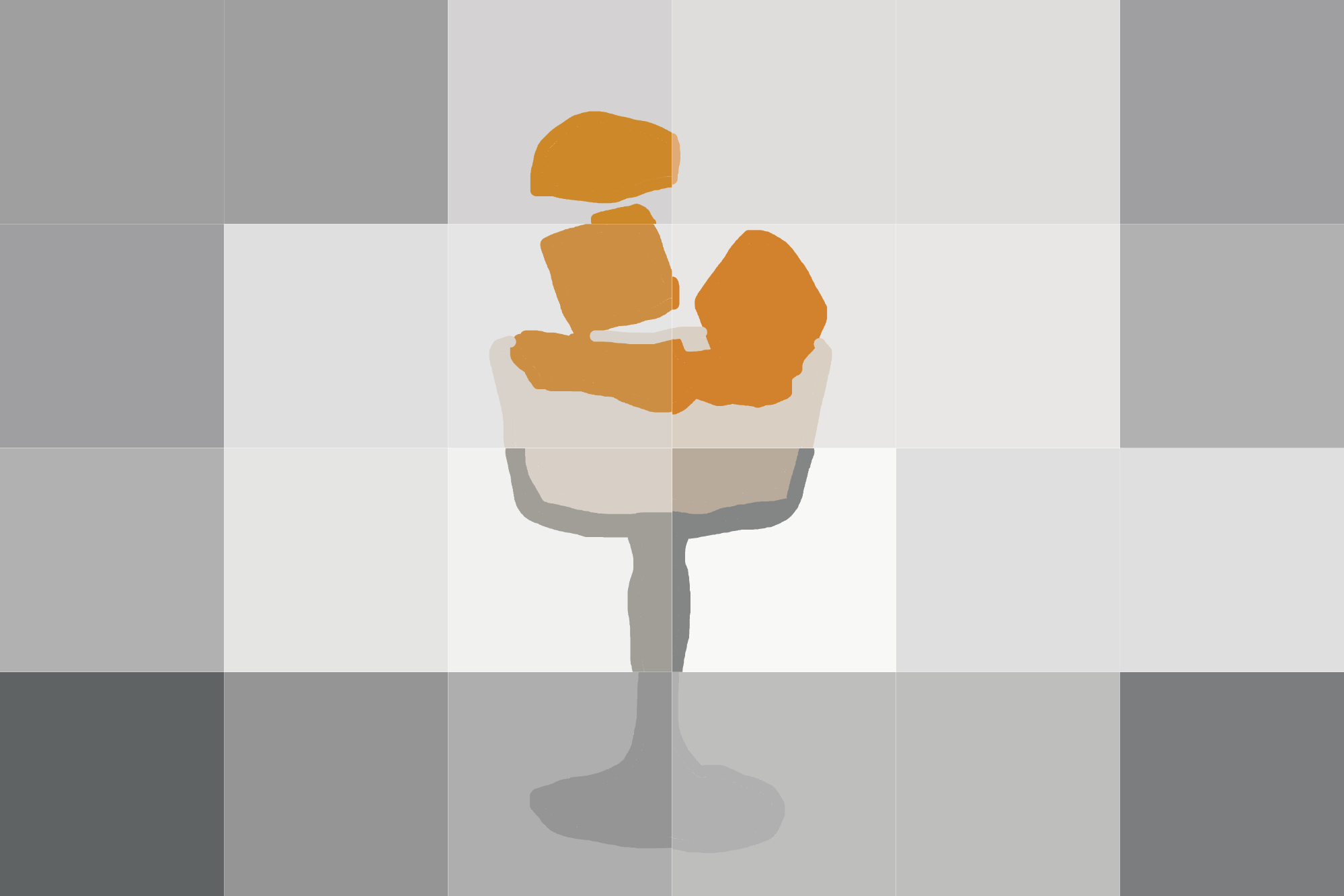 Abstract Orange Delight