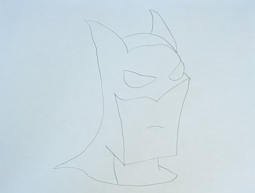 Minimalist Vigilante Silhouette