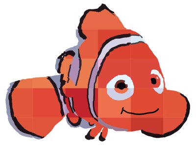 Whimsical Clownfish Portrait