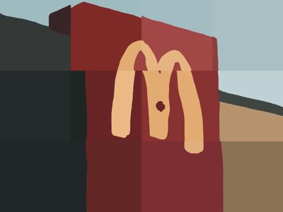 Modern Fast-Food Cubism